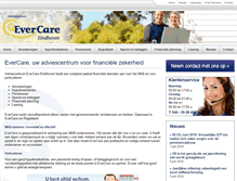 Tablet Screenshot of evercare.nl